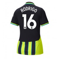 Manchester City Rodri Hernandez #16 Replica Away Shirt Ladies 2024-25 Short Sleeve